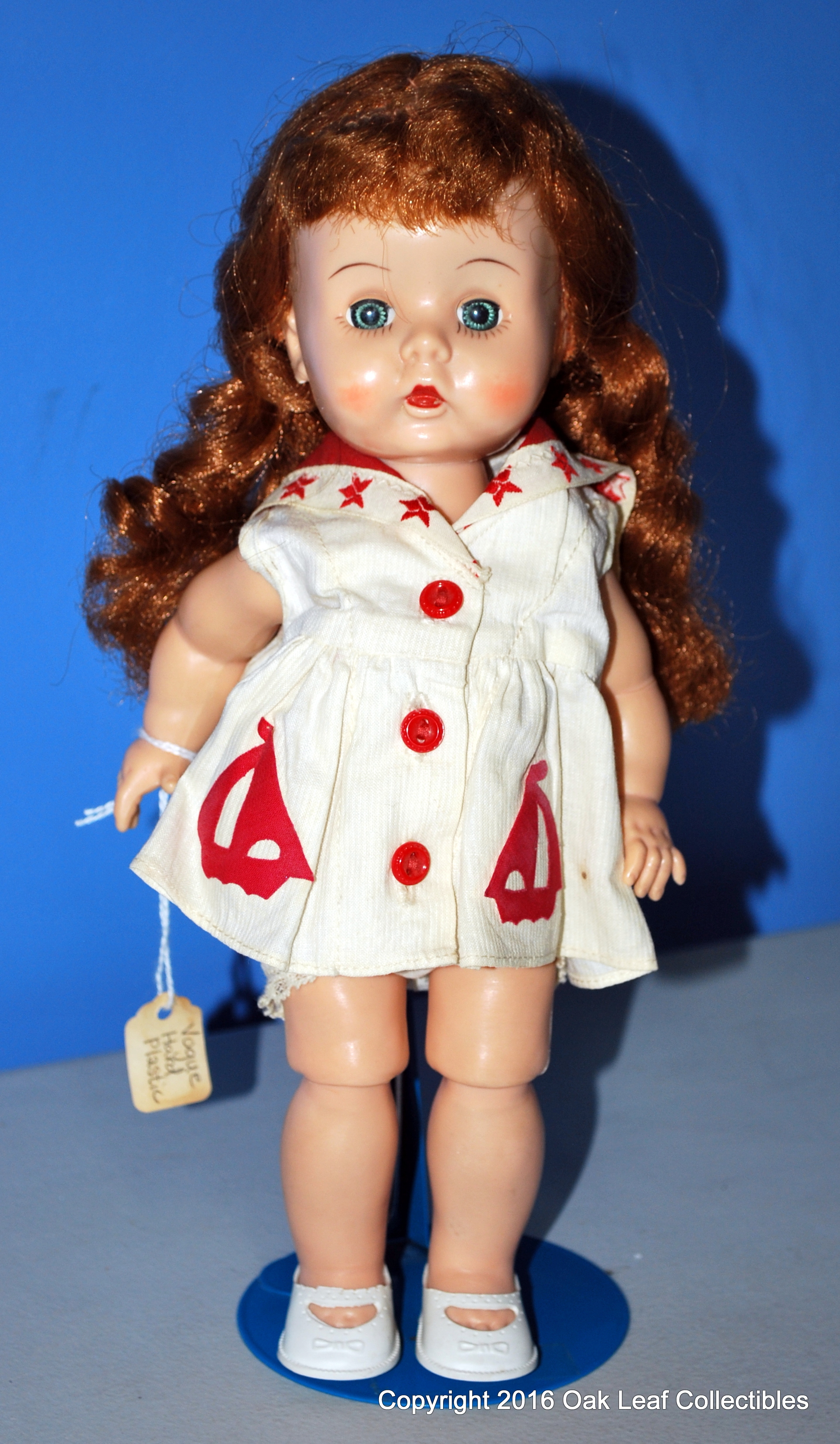 11" Arranbee R&B Painted Lash Littlest Angel Doll Redhead 1950's Hard ...