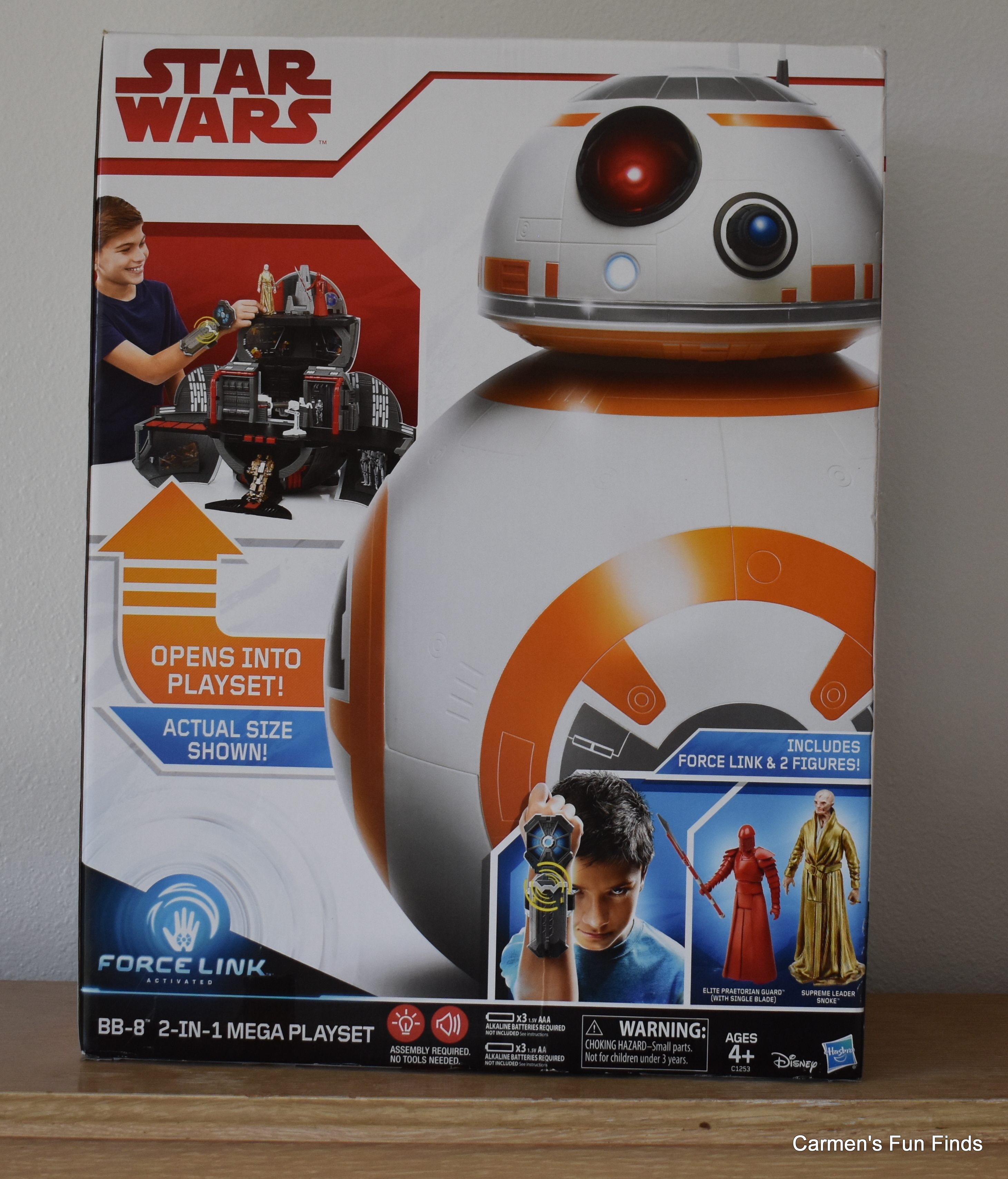 star wars bb8 2 in 1 mega playset