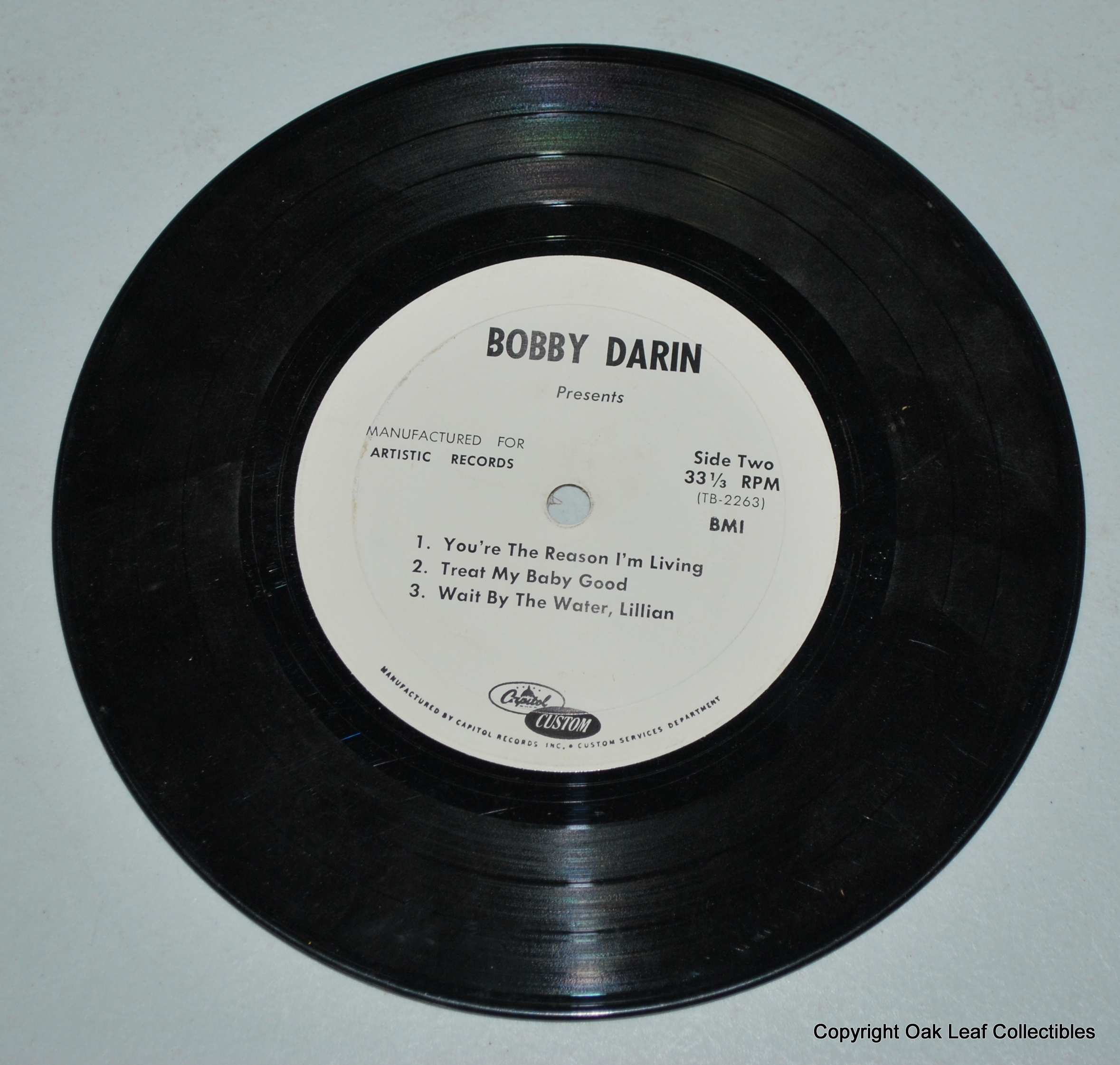 7 inch single record 33 rpm