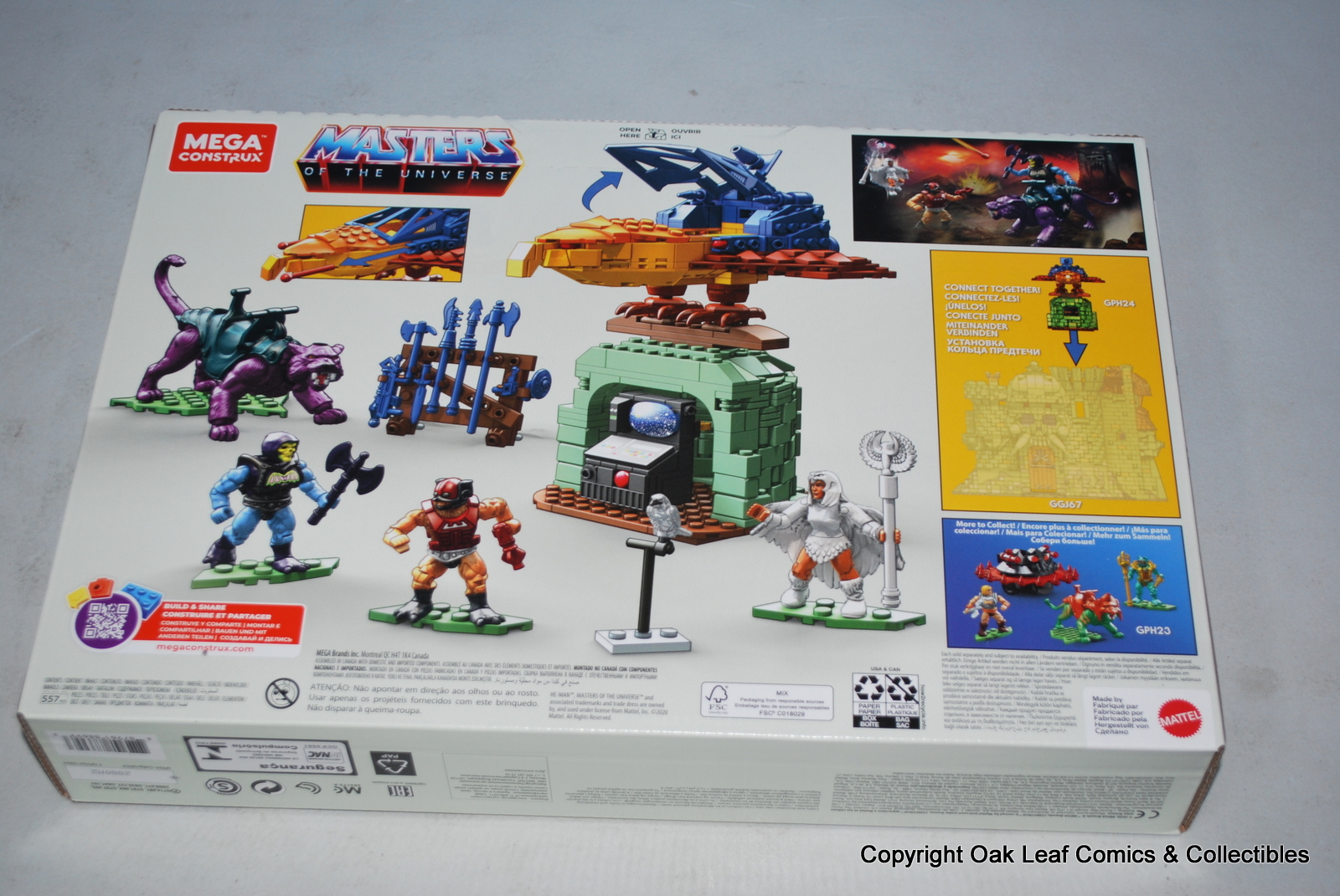 mega construx masters of the universe point dread