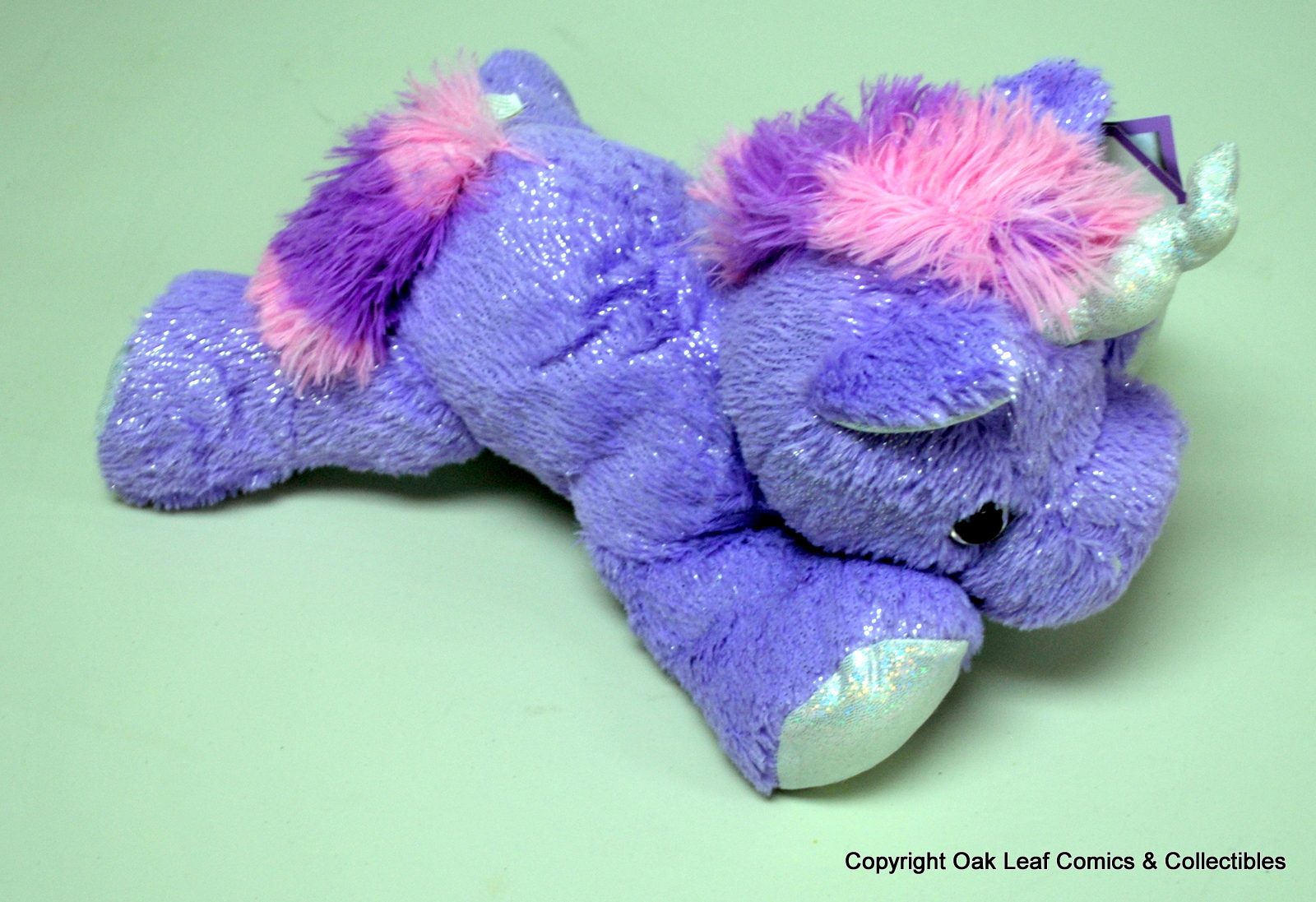 Kellytoy Fantasy Pets 14” Laying Unicorn Soft Plush Toy Purple | eBay