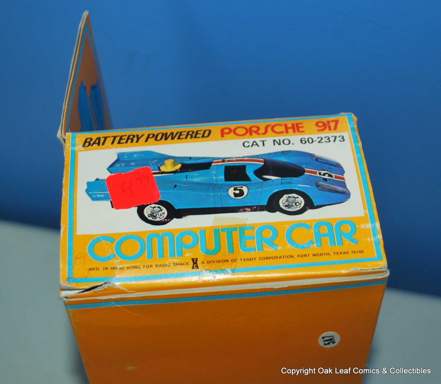 PORSCHE 917 battery operated COMPUTER CAR with original ...