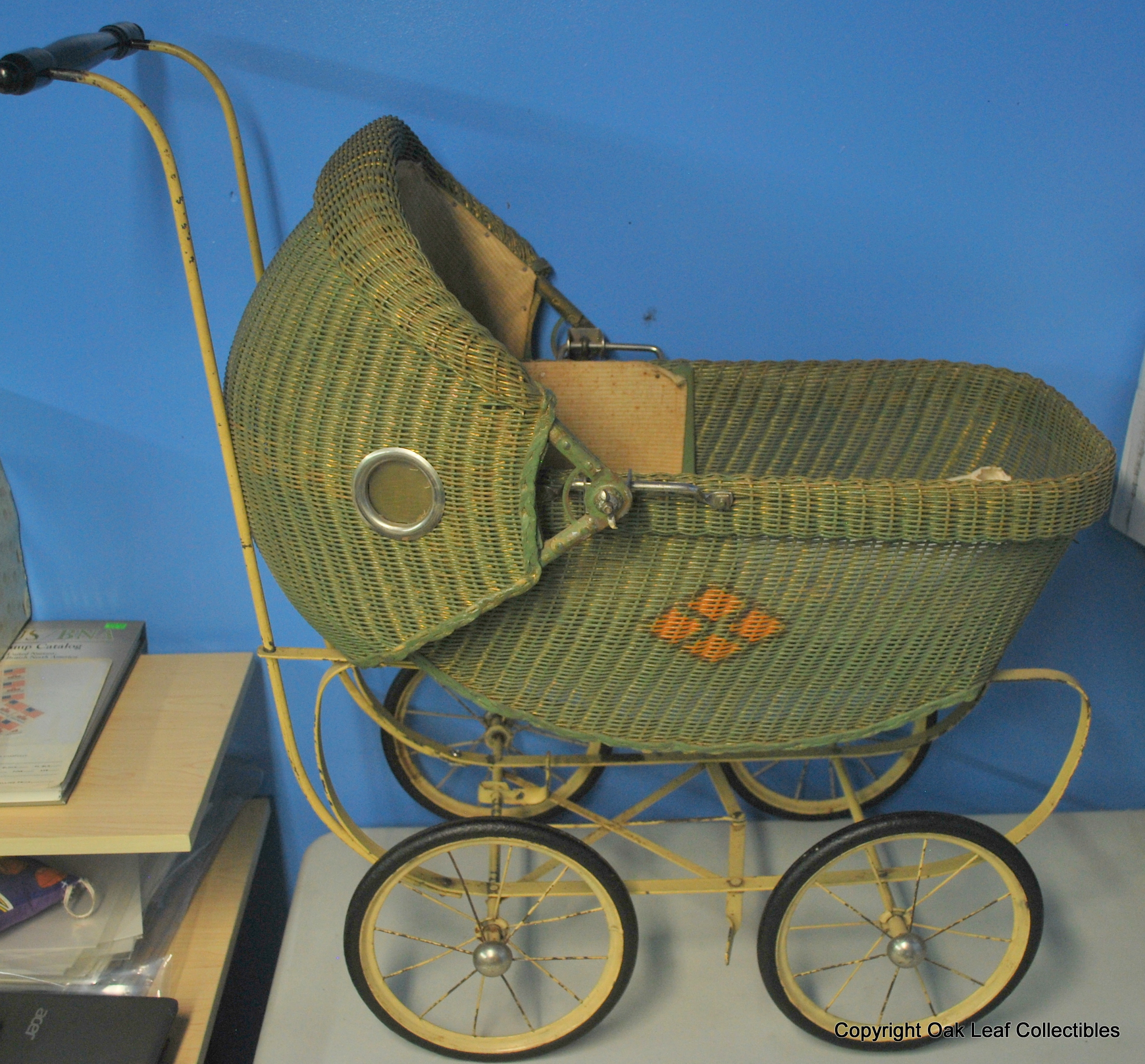 vintage doll stroller