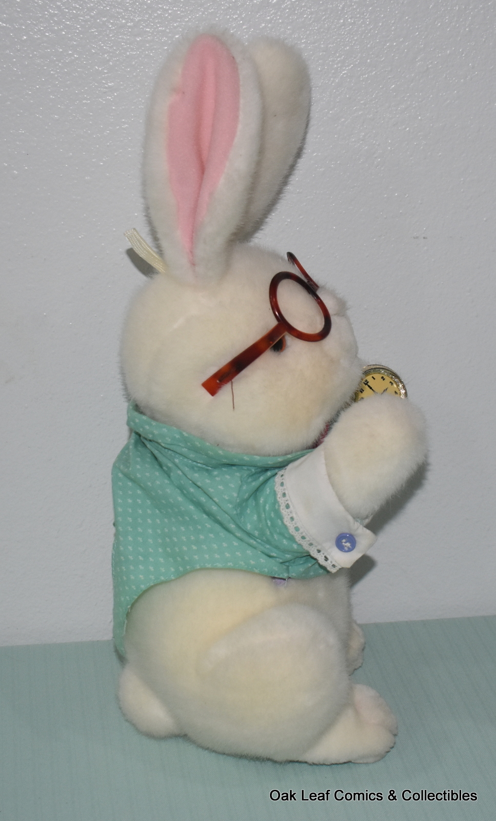 white rabbit alice in wonderland stuffed animal